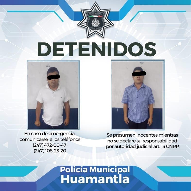 Arresta Policía de Huamantla a sujetos que conducían en estado de ebriedad; asegura vehículo con equipo táctico